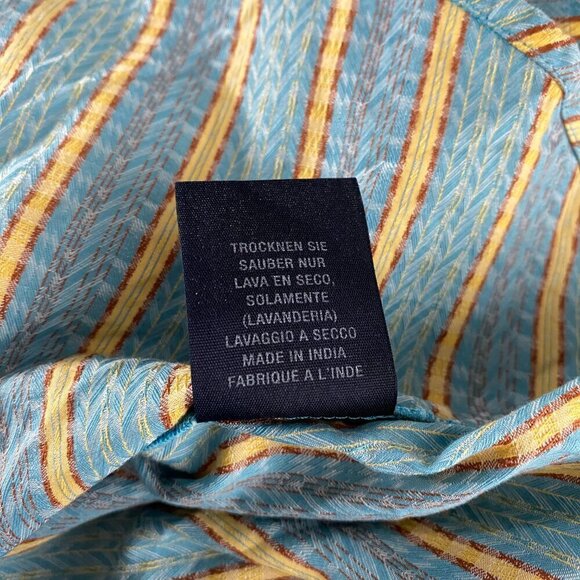 Robert‎ Graham Shirt Mens XL Button Front Striped Multicolored Cotton TP-2730 - Picture 10 of 10